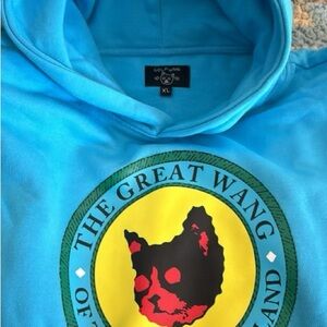 Golf Wang blue/teal XL CFG24 Hoodie from a mystery bag purchase at the festival